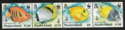 Pitcairn Mnh 2010 Wwf Fish - Face Value = R58