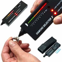 Black Professional Jeweler Diamond Tester High Accuracy For Novice And Expert