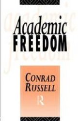 Academic Freedom Paperback New