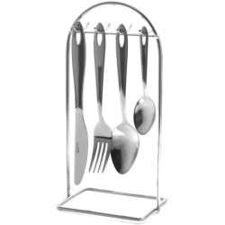 Essentials Teardrop Hanging Cutlery Set 24PC - 1KGS