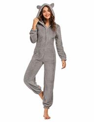 sherpa pajama jumpsuit