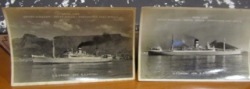 Natal Line Ship Postcards - Ss Umgeni & Ss Umtali - Unused