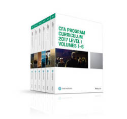 Cfa Program Curriculum 2017 Level I Volumes 1 - 6