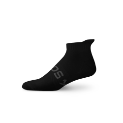 Classic Tab Black Socks - Medium