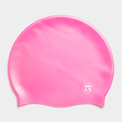 Silicone 55G Pink Swim Cap