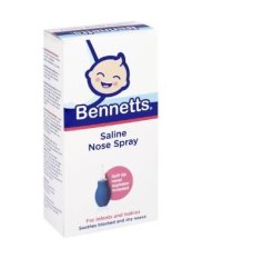 Bennetts Saline Nose Spray 30ML With Aspirator