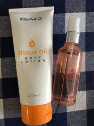 Tissue Oil Lotion And Oil Set