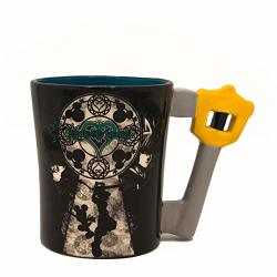 Silver Buffalo KH12043D Disney Kingdom Hearts Mickey And Sora Ceramic 3D Sculpted Mug 20-OUNCE 20 Ounce Black