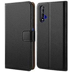HOOMIL Case Compatible Honor 20 Premium Pu Leather Flip Wallet Phone Case Huawei Honor 20 C