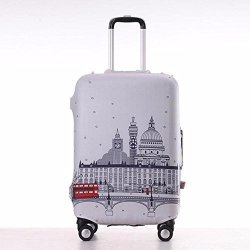 City Buildings Luggage Cover