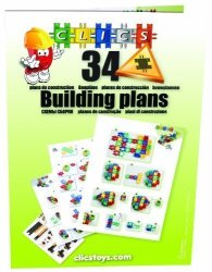 40 Clics Toys Building Blocks Ideas - 72 Full Color Page Idea Book With Over 40 Structure Ideas From Beginners To Advanced.