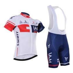 Iam Short Sleeve Cycling Shirt And Bib Short Cycling Team Kit