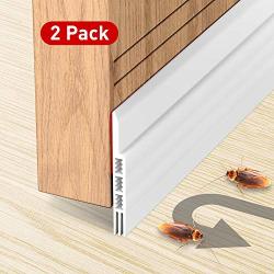 Deals On Holikme Door Draft Stopper 2 Pack Brown 39 Inch Under