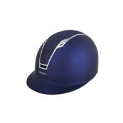 Performance Certified Unisex Equestrian Safety Helmet Medium large Matt Blue