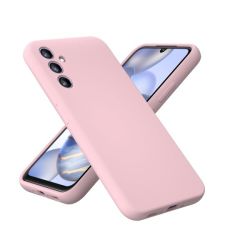 Liquid Silicone Back Case For Samsung Galaxy A34- Pink