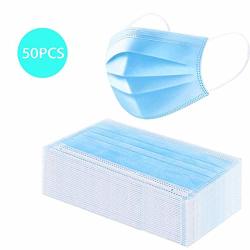 50 Pcs Disposable Surgical Face Masks 3-PLY Hygienic Face Mask Comfortable Medical Sanitary Surgical Mask Applicable For Adults And Children