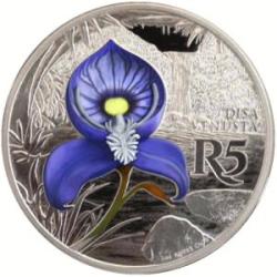 R 5 Disa 2016 S.a. Mint Colour Coin