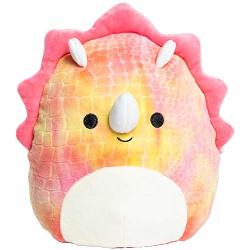 Squishmallows Tristan The Green Triceratops Plush 8” Inch Kellytoy Soft  Dinosaur