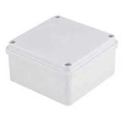 Securnix Square Camera Junction Box For Mounting Cctv Cameras-easy To Install And Easy To Use Ideal For Outdoor And Indoor Mounting Colour White No