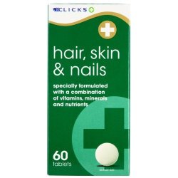 Clicks Hair Skin And Nails 60 Tablets