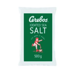 Cerebos Iodated Sea Salt Plastic Bag - 1 X 500G 1 Individual Packet