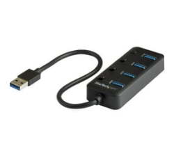 Startech HB30A4AIB Hub USB 3.0 4 Ports 5 Gbps Bus Powered