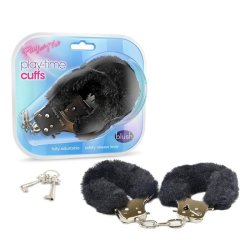 Blush Play With Me Play Time Cuffs Black