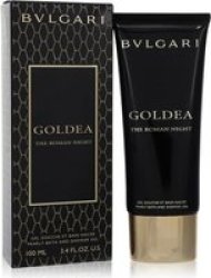 Bvlgari Goldea The Roman Night Pearly Bath And Shower Gel 100ML - Parallel Import
