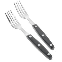 2 Pce S S Table Fork With Black Handle