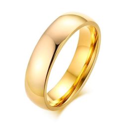 - Men's 6MM Tungsten Shiny Carbide Ring