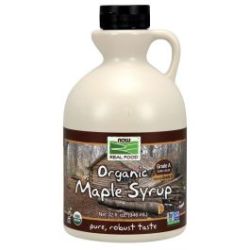 NOW Maple Syrup Organic Grade A 946ML