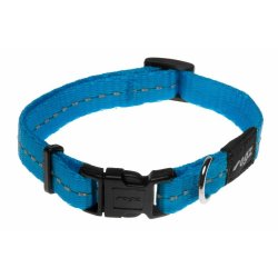 Rogz Classic Reflective Dog Collars - XS Turquoise