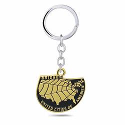 MCT12 - Game Death Stranding Keychain Necklace Men Jewelry Pendants Keyring For Men Choker Accessory