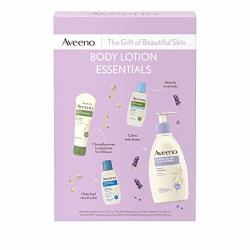 Aveeno Body Lotion Essentials Skincare Gift Set For Women With Stress Relief Calming Lotion Daily Moisturizing Lotion Skin Relief Lotion And Sheer Hydration Body