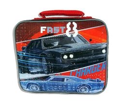 Fast And Furious 8 Hot Wheels Rectangular Insulated Lunch Bag