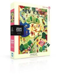 New York Puzzle Company - New Yorker Summer Camp - 1000 Piece Jigsaw Puzzle