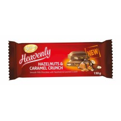 Heavenly Chocolate Slab 150G - Hazelnut Caramel Crunch