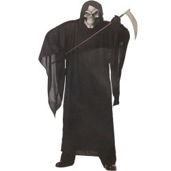 Grim Reaper Robe Lifelike Halloween Costumes Clothing
