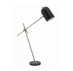 Bell A Desk Lamp Black And Brass