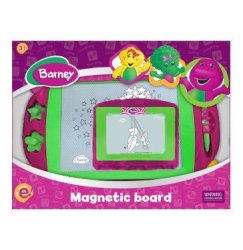 Barney Magnetic Drawing Board