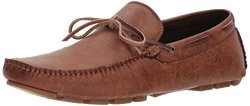 Unlisted By Kenneth Cole Men's Hope Driver Driving Style Loafer Cognac 8.5 M Us