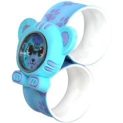 3D Snap Watch - One Size Soft Silicone Analogue