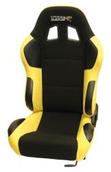Racing Car Seat - Yellow - Set Of 2