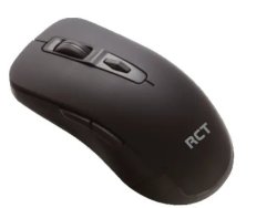 RCT WT12 Wireless Optical USB Mouse Black 3100 Dpi