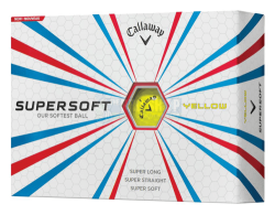 12 X New Callaway Supersoft Yellow - Awesome Value From Wegotballs