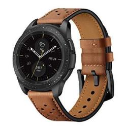 Compatible Samsung Galaxy Watch 42MM SAMSUNG Gear Sport samsung Gear S2 Genuine Leather Watch Bands 20MM Watch Strap Bracelet