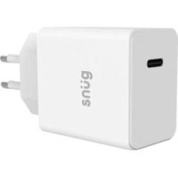 Snug 1 Port Pd Wall Charger - White