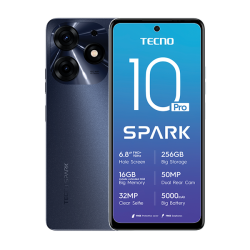 Spark 10 Pro Dual Sim 256GB - Black