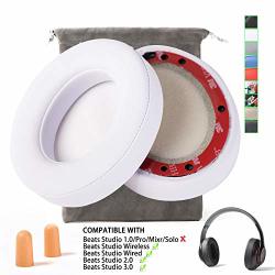 Earsun Replacement Beats Studio 2 Beats Studio 3 Wireless Ear Cushions Pads Muffs For Over Ear Headphones Wireless B0501 Wired B0500 Not Compatible Any