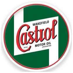 Castrol Classic - Round Metal Sign